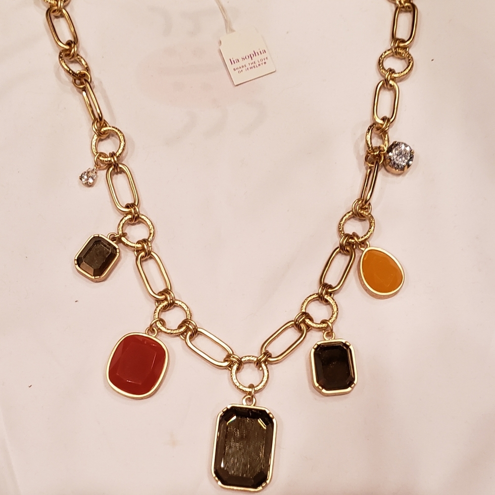 Lia Sophia Calumet Necklace NWT